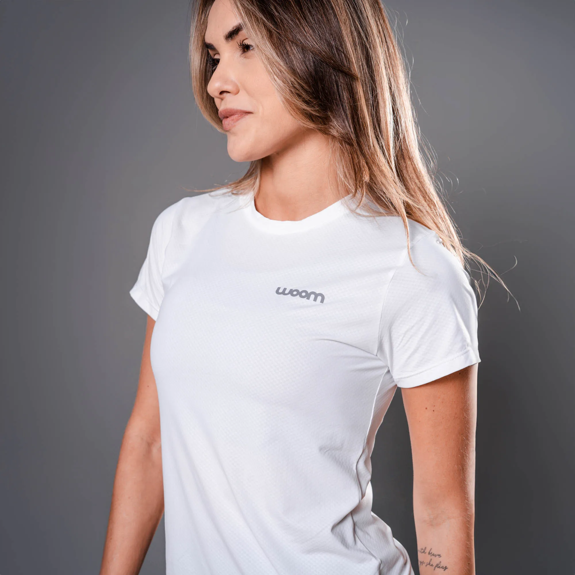 Camiseta Running Light Run Branco - Imagem 2