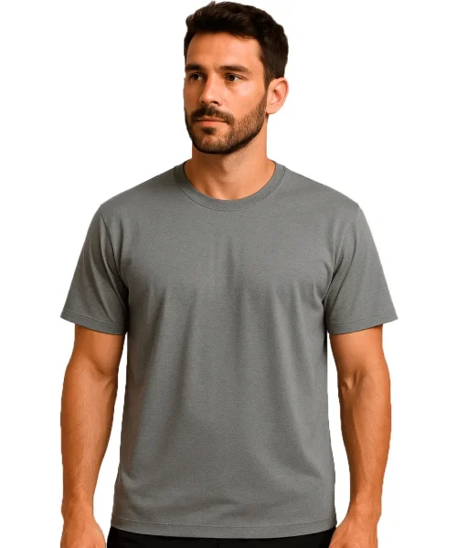 Camisa Musculação Masculina, Cinza